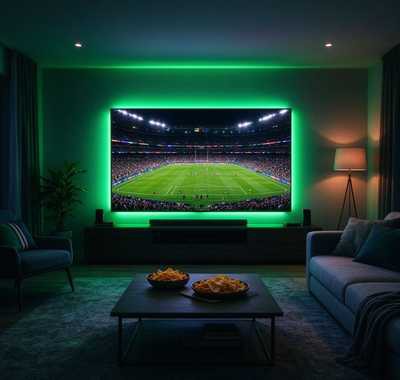 Game Day at Home: How Smart Lighting Turns the Living Room into a Stadium